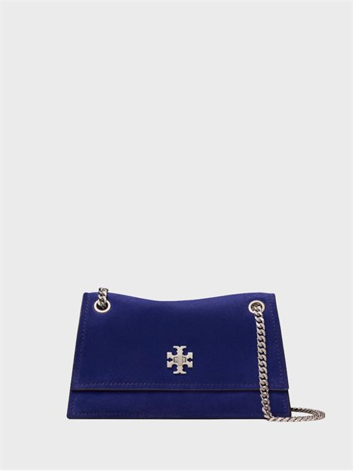 Mini borsa a tracolla in suede con chiusura turnlock TORY BURCH | 178150400